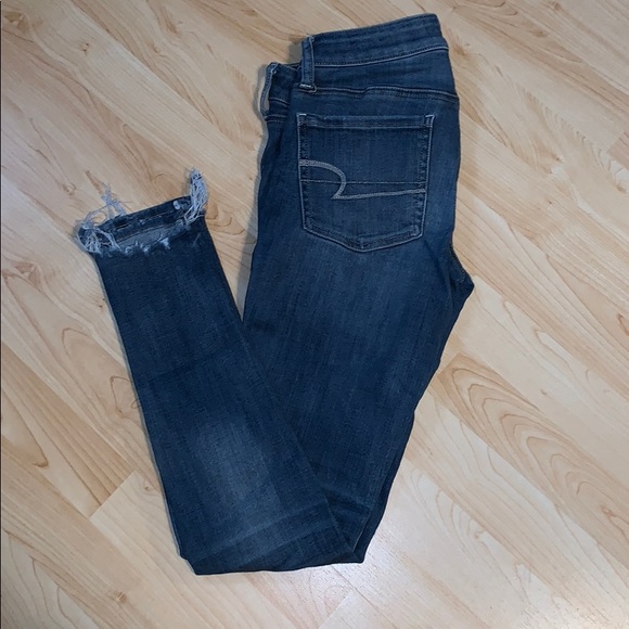 American Eagle Outfitters Pants - American Eagle Fringed Jeans